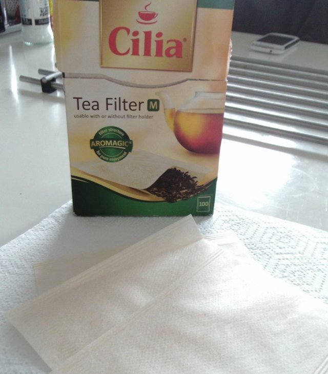 Cilia tea filters