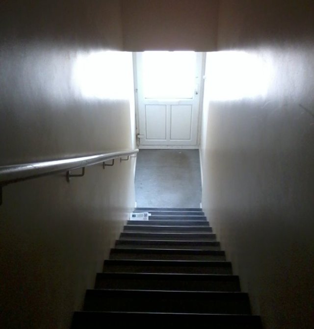 apartment stairs