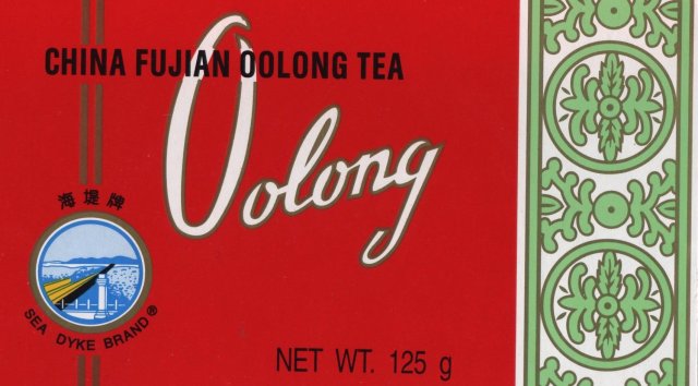 Oolong tea packet