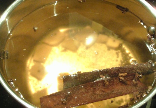 Chai Masala tea water