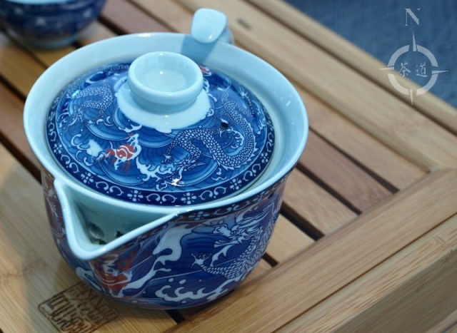 My new blue dragon motif cebei