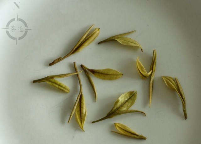 anji bai cha - finished leaf