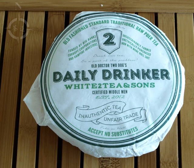White2Tea Daily Drinker - wrapper
