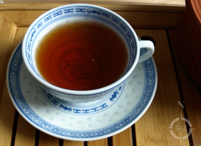 a cup of Chocolate Shou Pu-erh