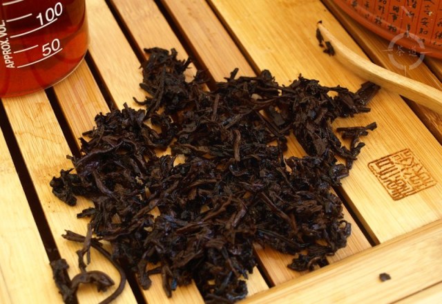 Tulin Tea Factory 2008 Shou Tuo - used leaf