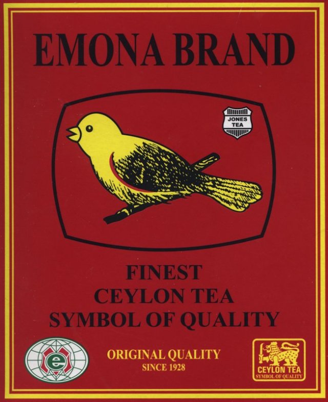 Emona Brand Ceylon - front of packet