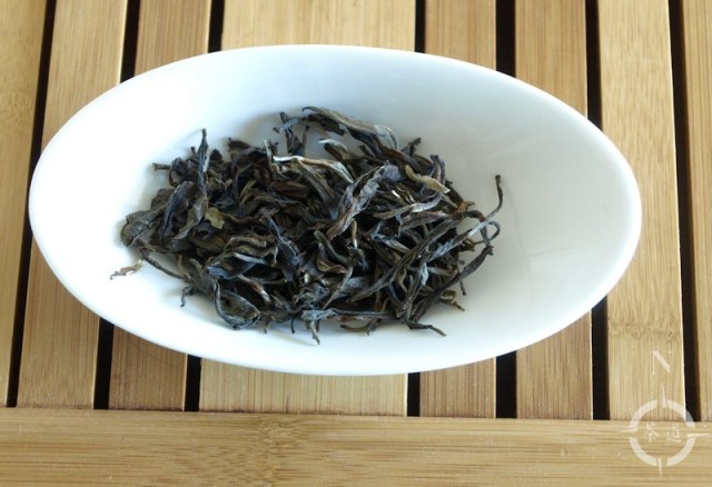 Mei Leaf Young Gushu 2017 - dry leaf