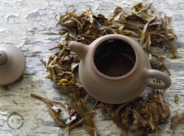 Mei Leaf Young Gushu 2017 - used leaf