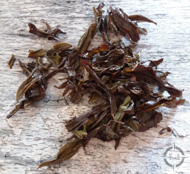 Wu yi huang guan yin - finished leaf