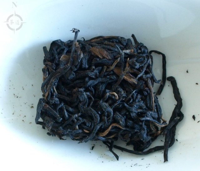 Fujian Zhangping Shui Xian Mini Cake - dry leaf