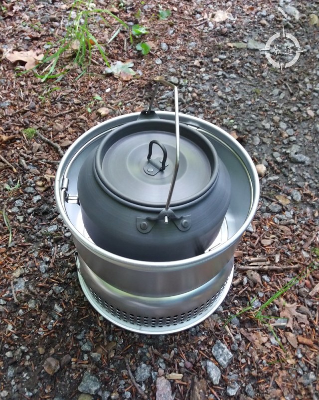 Torup picnic - trangia and kettle