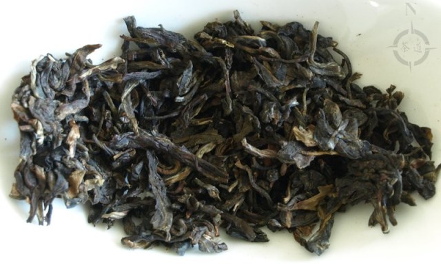 2015 Menghai Jia Ji Tuo - dry leaves