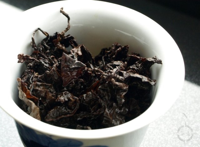 gaba oolong - used leaves