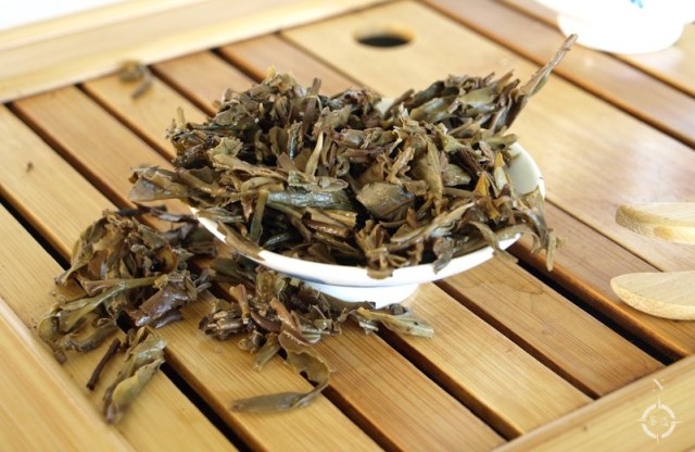 2014 Jing Gu Sheng Tou - used leaf
