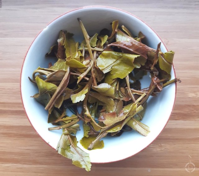 Taiwan Hong Yu White - used leaves