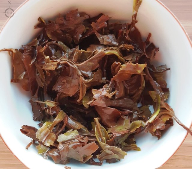 Oolong Koushun - used leaves