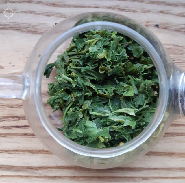 Korea Jeju Green Tea Sejak - used leaves