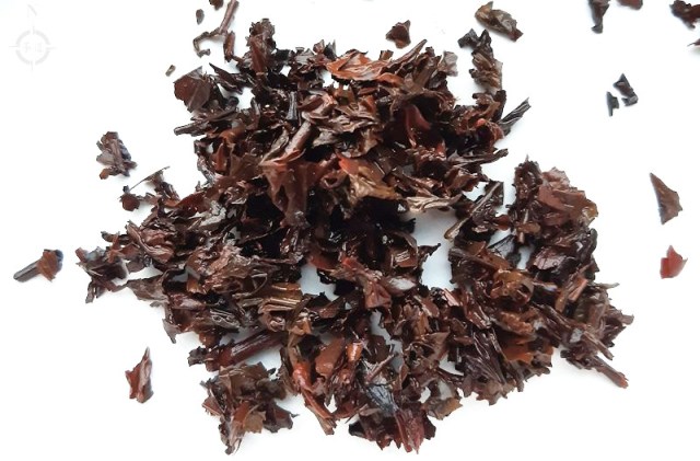 Lapsang Taiwan - used leaves